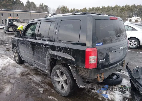 2016 Jeep Patriot High Altitude Edition z USA, uszkodzony, nr VIN 1C4NJRFB5GD545372